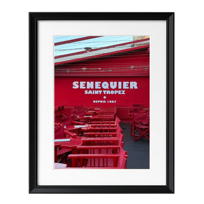Sénéquier St. Tropez - Framed Art - Multiframe
