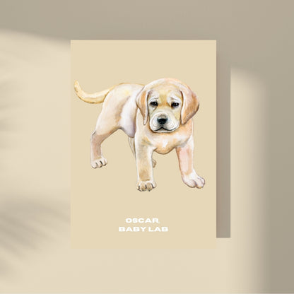 CUSTOMIZE IT! Dog with Custom Name