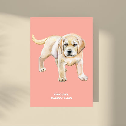 CUSTOMIZE IT! Dog with Custom Name