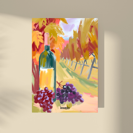 Winery in Autumn - Red Wine