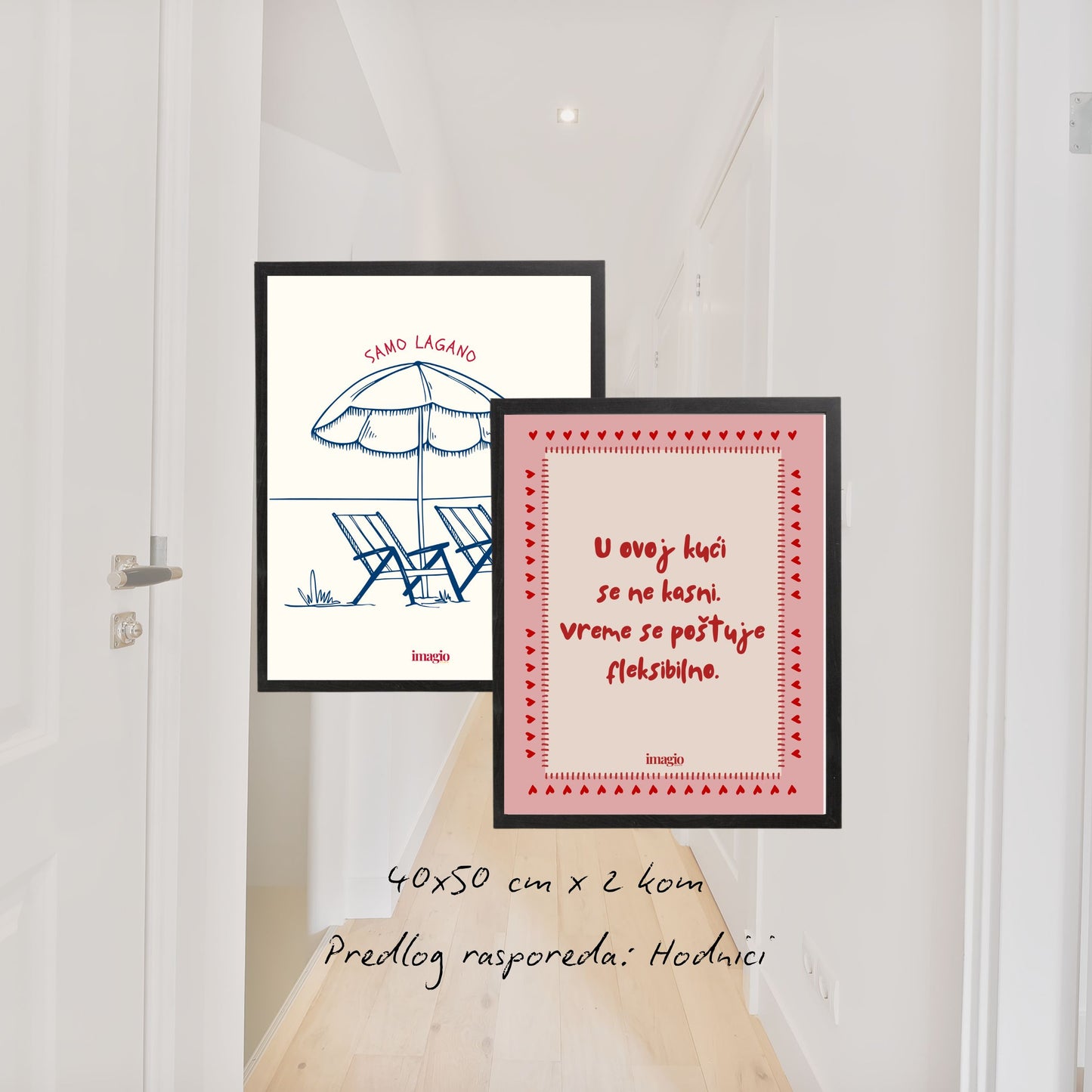 Komplet postera za enterijer No.3 - 2.0 Stan - 9 kom