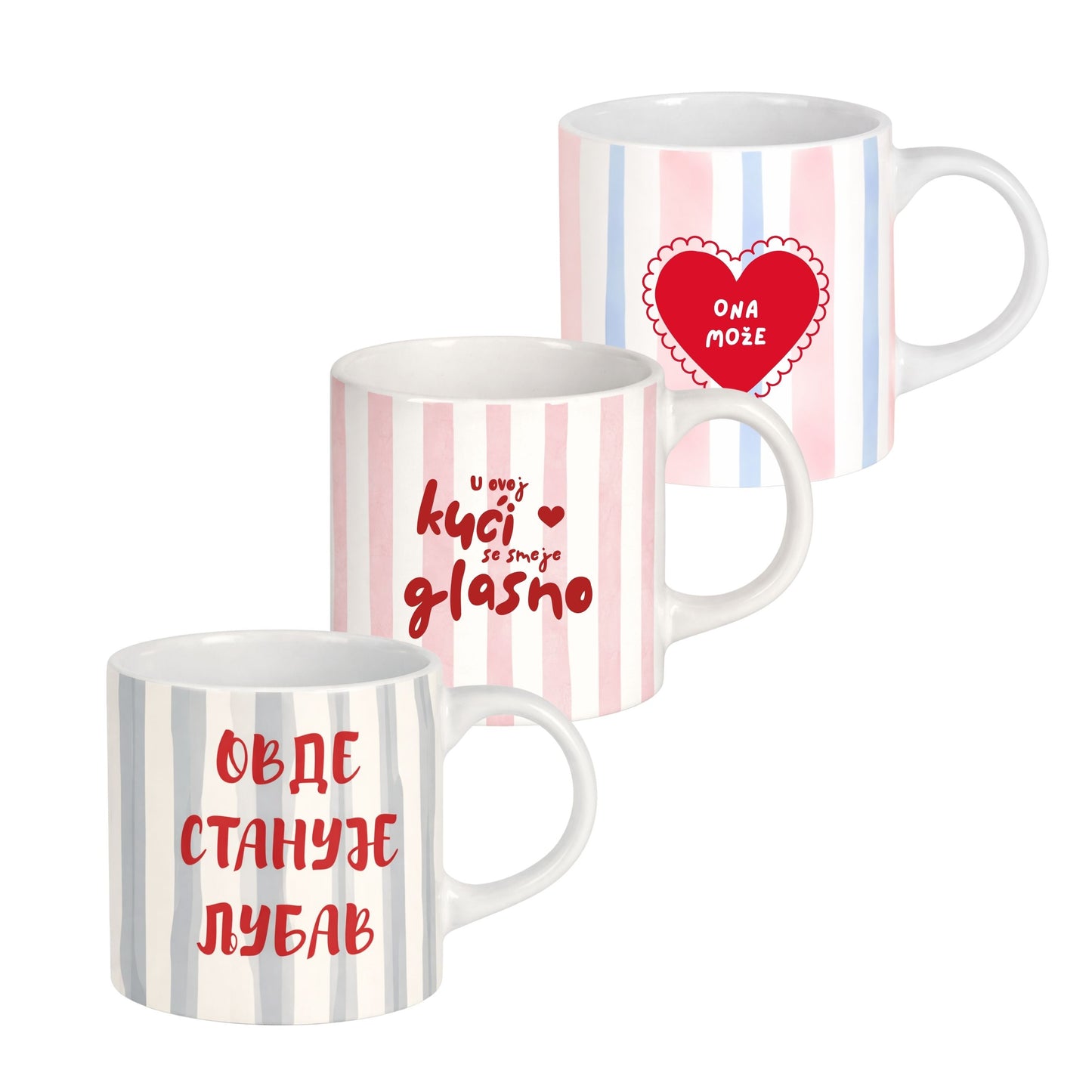 Mug - Trio set No.2 - 3 x 200ml