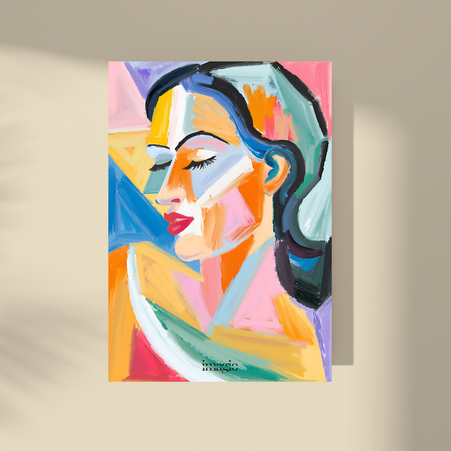 Signature Portrait - Lady Colorful #4