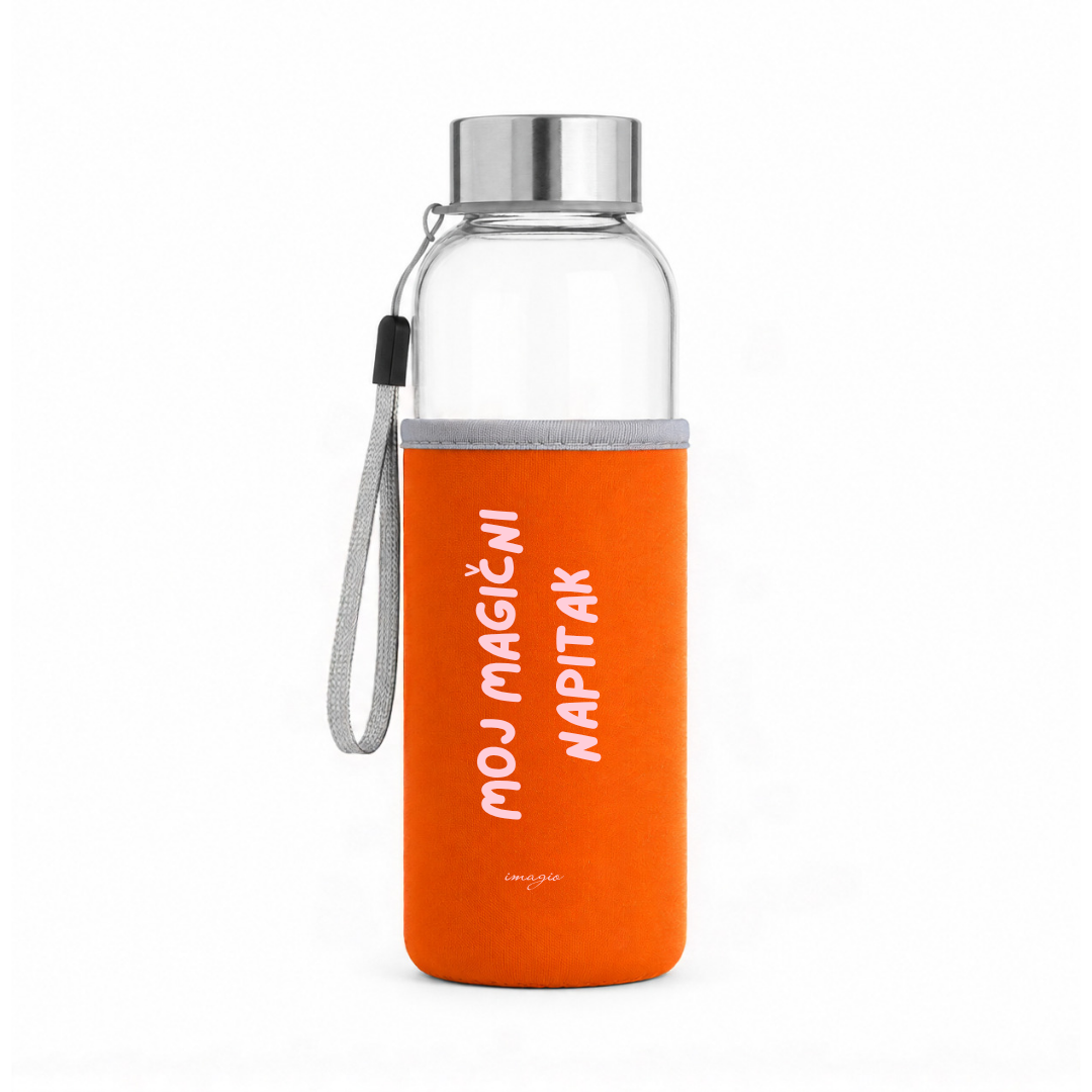 Glass Bottle - Orange - Moj magični napitak