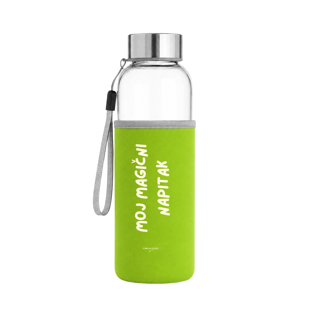 Glass Bottle - Green - Moj magični napitak