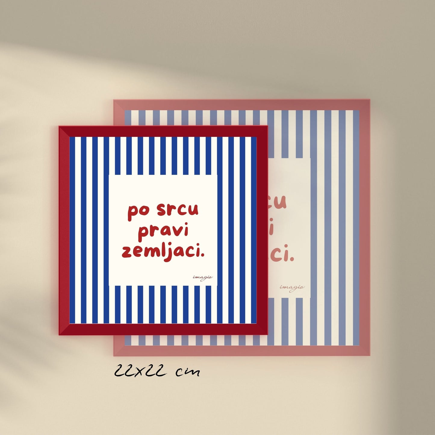 Miniature - Po srcu pravi zemljaci, Red Frame