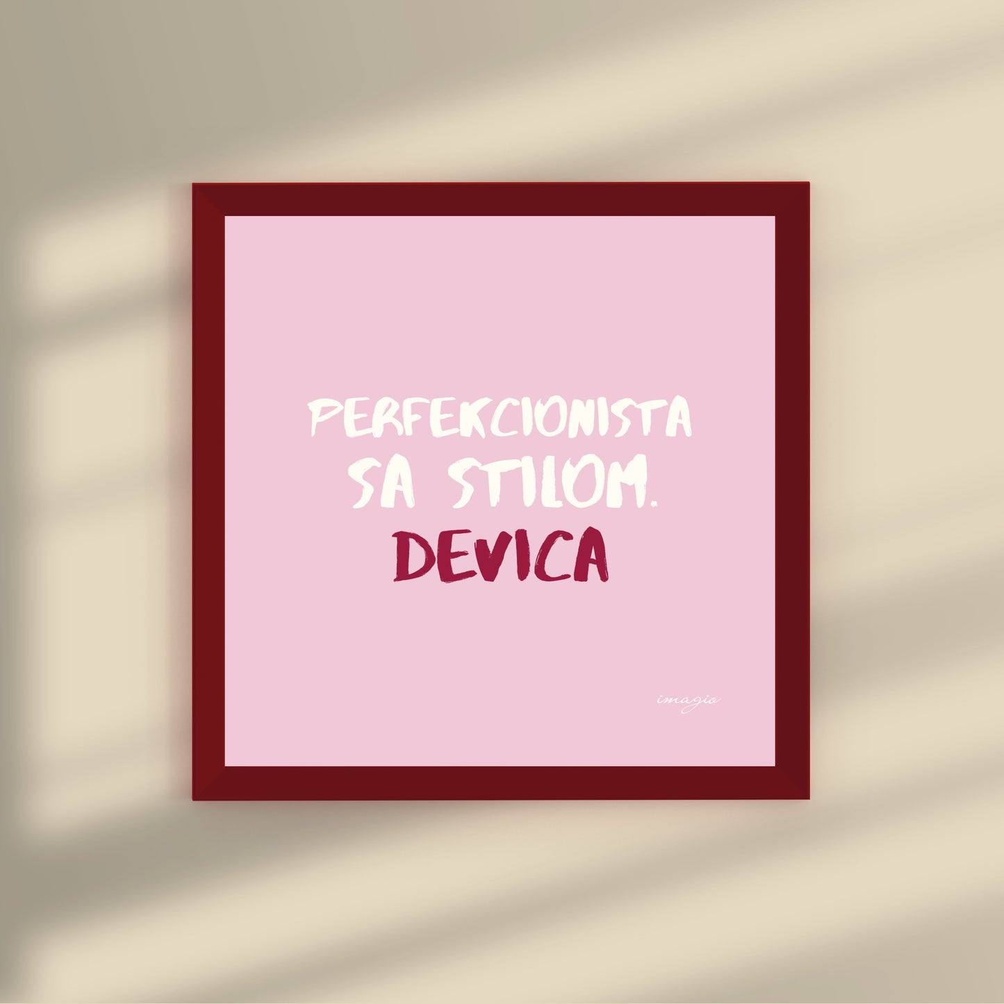 Zodiac Miniature - Virgo Beige/Pink