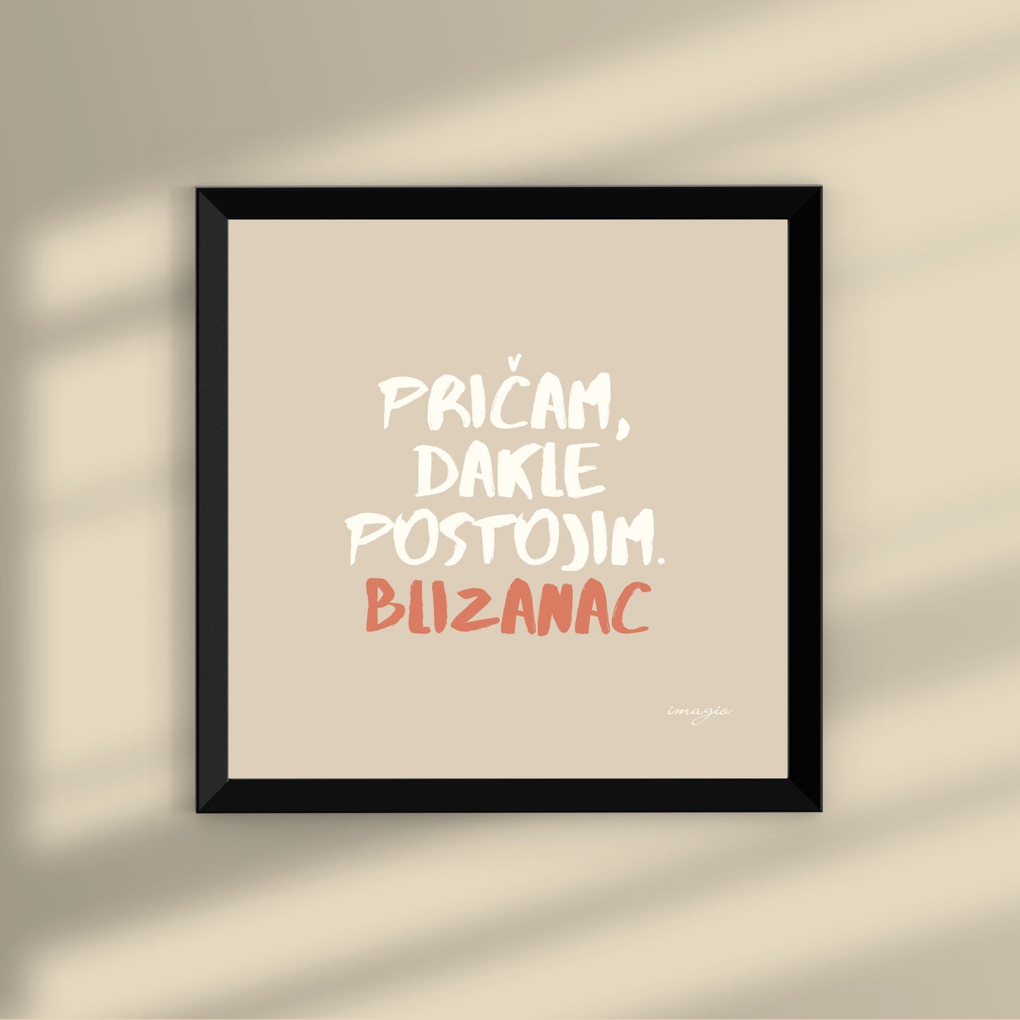 Zodiac Miniature - Gemini Beige/Pink