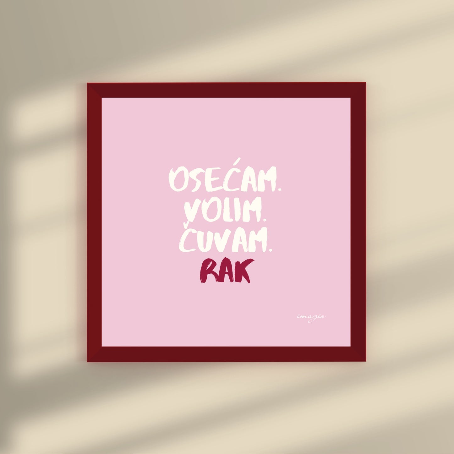 Zodiac Miniature - Cancer Beige/Pink