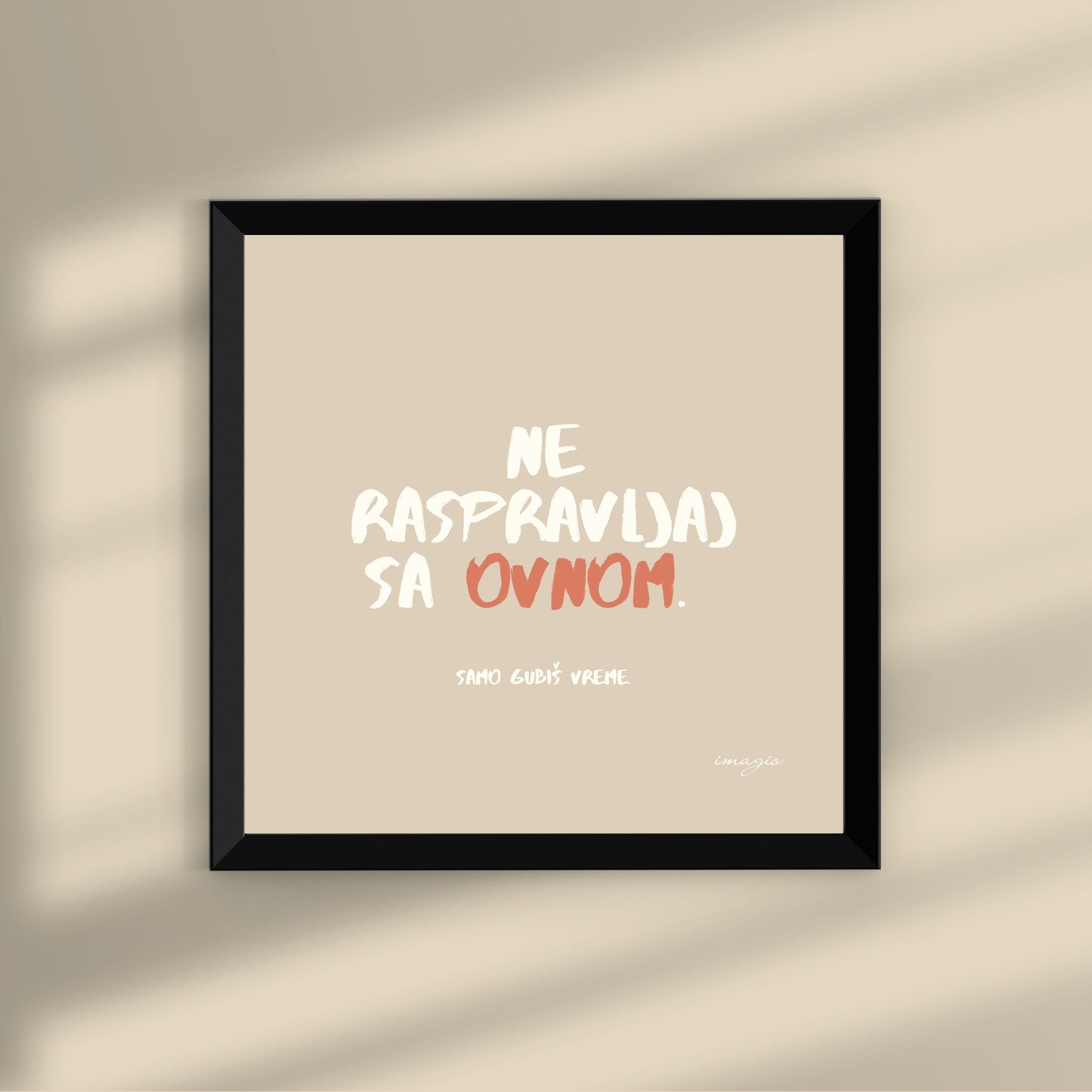 Zodiac Miniature - Aries Beige/Pink