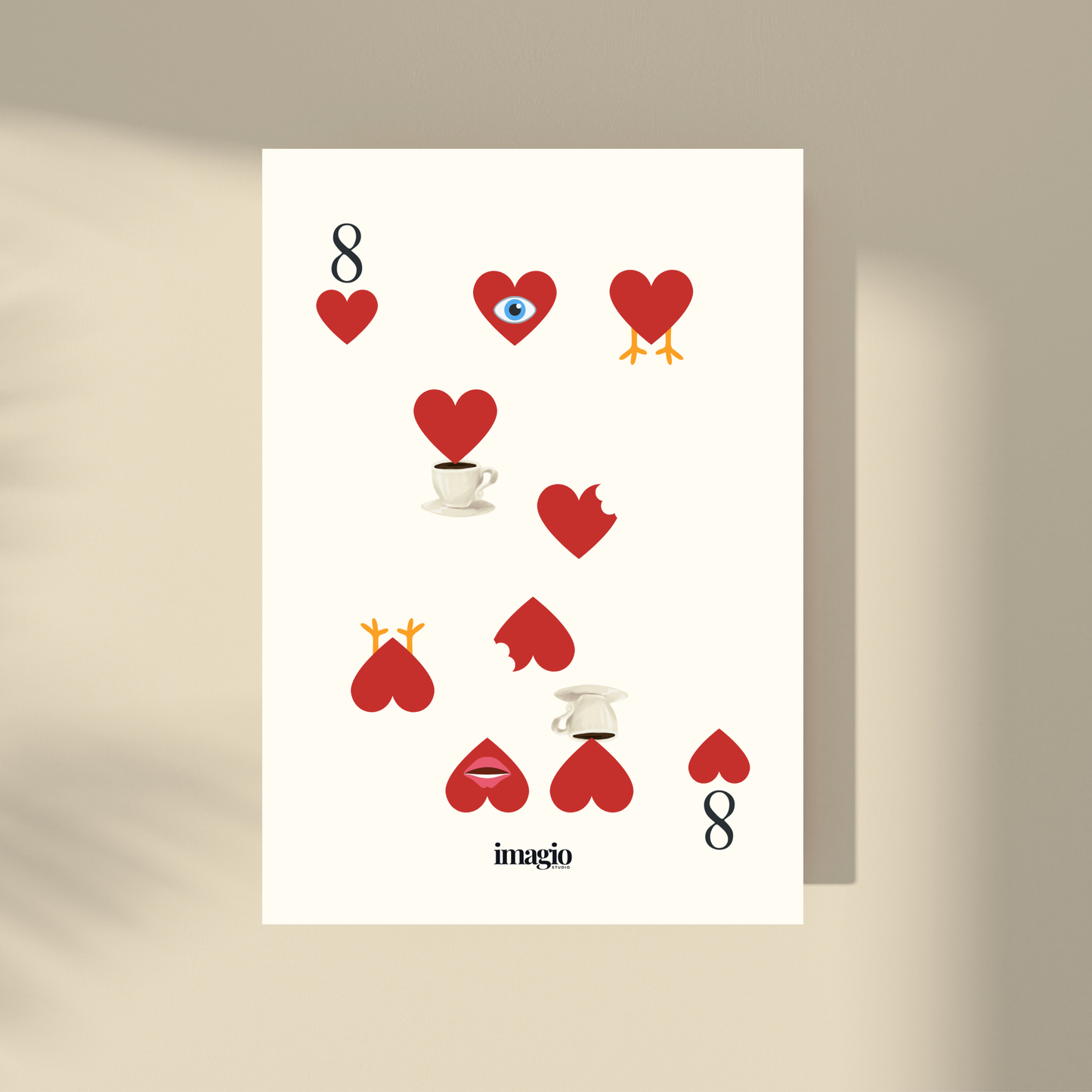 Eight of Hearts